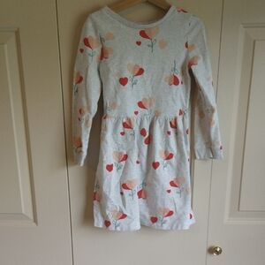 Carter's Jersey Fit and Flare Long Sleeve Dress